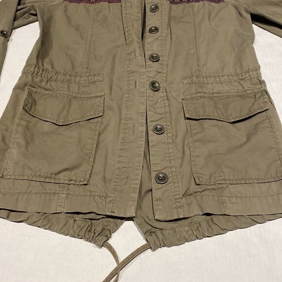Bohemian 100% cotton button front lite weight jacket size X small - Picture 5 of 7